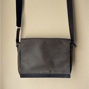 Bulgari Men’s Leather Satchel